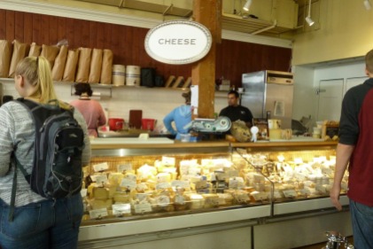 Selbst hergestellter Käse in "Beecher's Handmade Cheese"